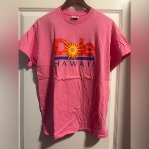 Hawaii Pink Short Sleeve Tee